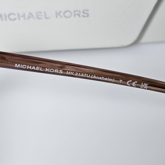 Michael Kors Women's Sunglasses gradient MK2137U 317513 57 Anaheim Tan Blush - Picture 10 of 14